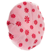 Bonnet De Douche Imprimé Rosé Doux Eva Protecteur