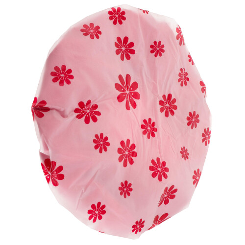 Bonnet De Douche Imprimé Rosé Doux Eva Protecteur