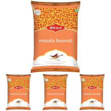 Bikaji Boondi masala Tikha Namkeen Indian Snack 200gm (Pack of 4)