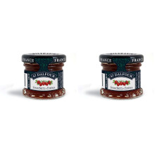 St. Dalfour Strawberry Fruit Spread Mini 28g ? No Added Sugar, 100% Real Fruit, All-Natural Jam Alternative, Vegan, Gluten-Free, Non-GMO, Made in