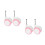4Pièces Roulettes De Remplacement Rose Pour Trotteur Bébé Antibruit 7