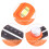 3Pièces Règle D'atelier Double Échelle Orange Noire 10