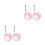 4Pièces Roulettes De Remplacement Rose Pour Trotteur Bébé Antibruit 4
