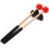 4Ensembles Maillets Percussion Rouge Manche Antidérapant Bois Naturel 2