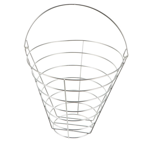 2Pièces Panier De Stockage Golf En Métal Argent 2