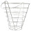 2Pièces Panier De Stockage Golf En Métal Argent 2