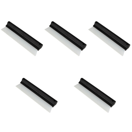 5Pièces Raclette Silicone Noire, , Et 2