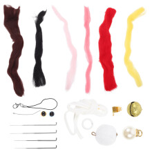 2Ensembles Ensemble Feutrage Laine Colorée Outil Complet DIY