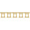5pcs mini torii gate resin statue sand table ornament 11