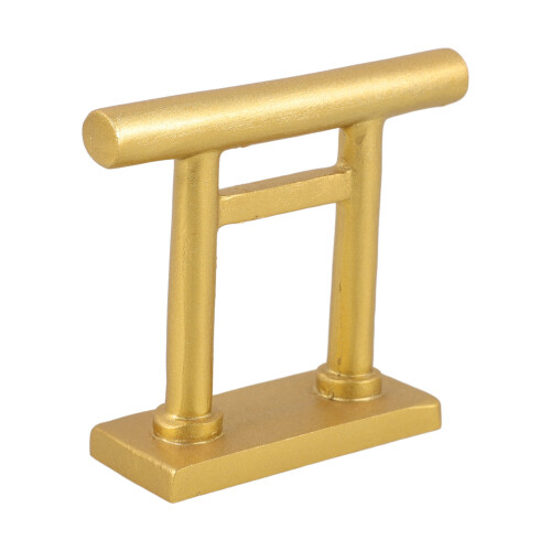 5pcs mini torii gate resin statue sand table ornament 2