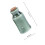 2Pcs Mini Green Ceramic Jar Props with Cork for Home Decor 2