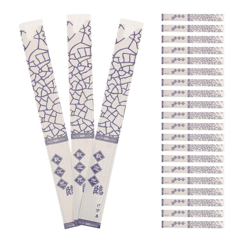 1000Pcs Disposable Blue Paper Chopstick Envelope for Daily Use