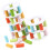 2Sets Durable Wooden Educational Balance Building Blocks Plaything 3