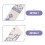 1000Pcs Disposable Blue Paper Chopstick Envelope for Daily Use 5