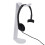 2Pcs Acrylic Headset Holder White Transparent Display Headphone Stand 8