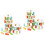 2Sets Durable Wooden Educational Balance Building Blocks Plaything 6