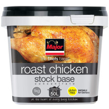 Major Gluten Free Concentrated Roast Chicken Stock Base - 1x1kg