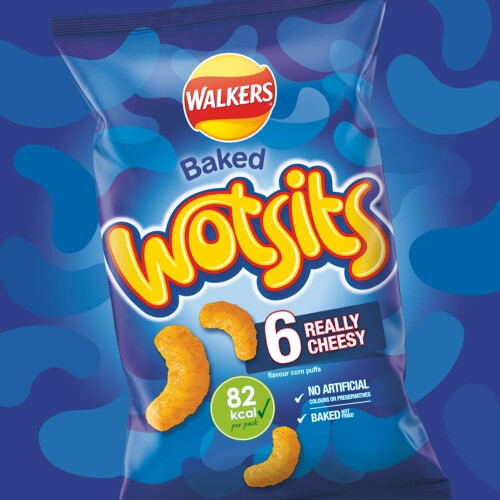 Walkers Walkers Snacks Really Cheesy 12 x 126g 2
