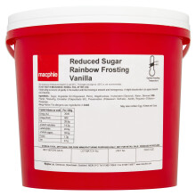 Macphie Red Sugar Rainbow Frosting Vanilla 5kg
