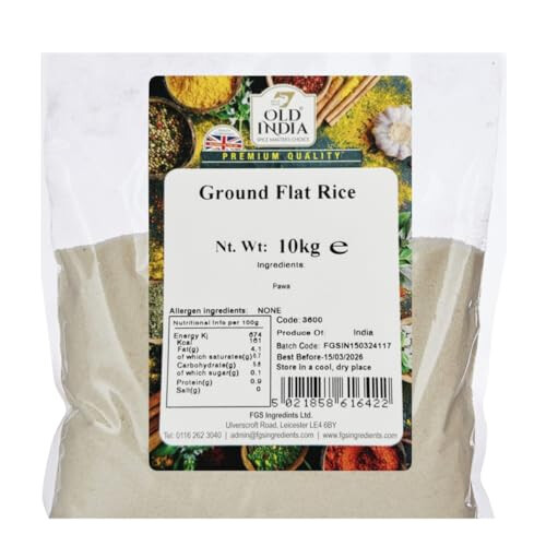 Old India Ground Flat Rice 10kg 1