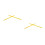 2Paren Gele Professionele Nylon Drumsticks Lichtgewicht Drumstok 4