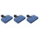 3St Blauwe Cow Bell Drum Percussion Set Met En Accessoires 9