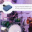3St Blauwe Cow Bell Drum Percussion Set Met En Accessoires 4