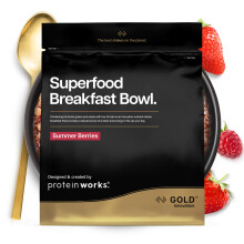 Protein Works | Superfood Breakfast Bowl - GOLD Innovation, Award-Winning Protein Cereal, High Protein Breakfast, Grains, Seeds, Oats, High Fibre,