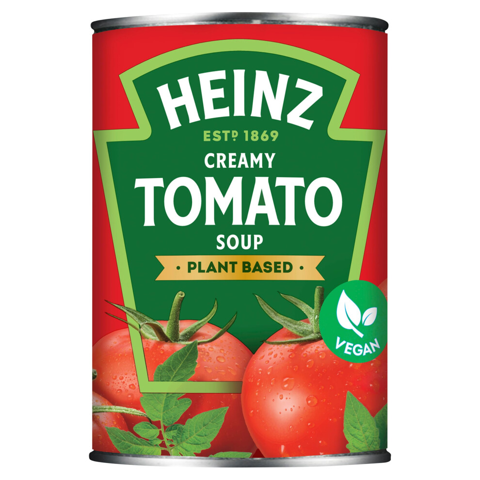 Heinz Vegan Cream Of Tomato Soup 24X400g