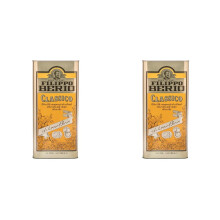 FILIPPO BERIO Pure Olive Oil, Cooking Oil & Salad Dressing, Bulk Tin Can, 5Ltr (Pack of 2)