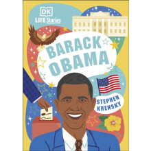 DK Life Stories Barack Obama by Stephen Krensky Hardcover Book