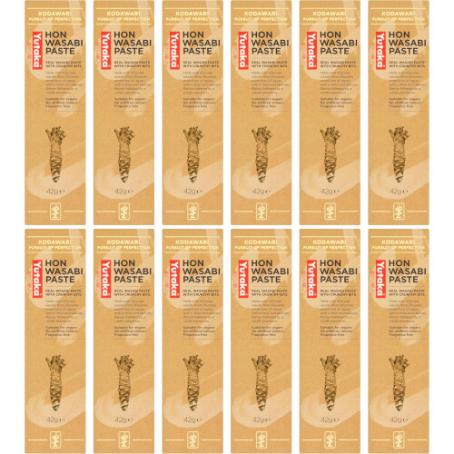 Yutaka Premium Wasabi Paste with Bits 42g (Pack of 12)