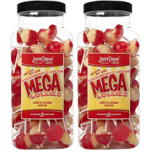Joseph Dobson & Sons Strawberry & Cream Mega Lolly (Pack of 2)