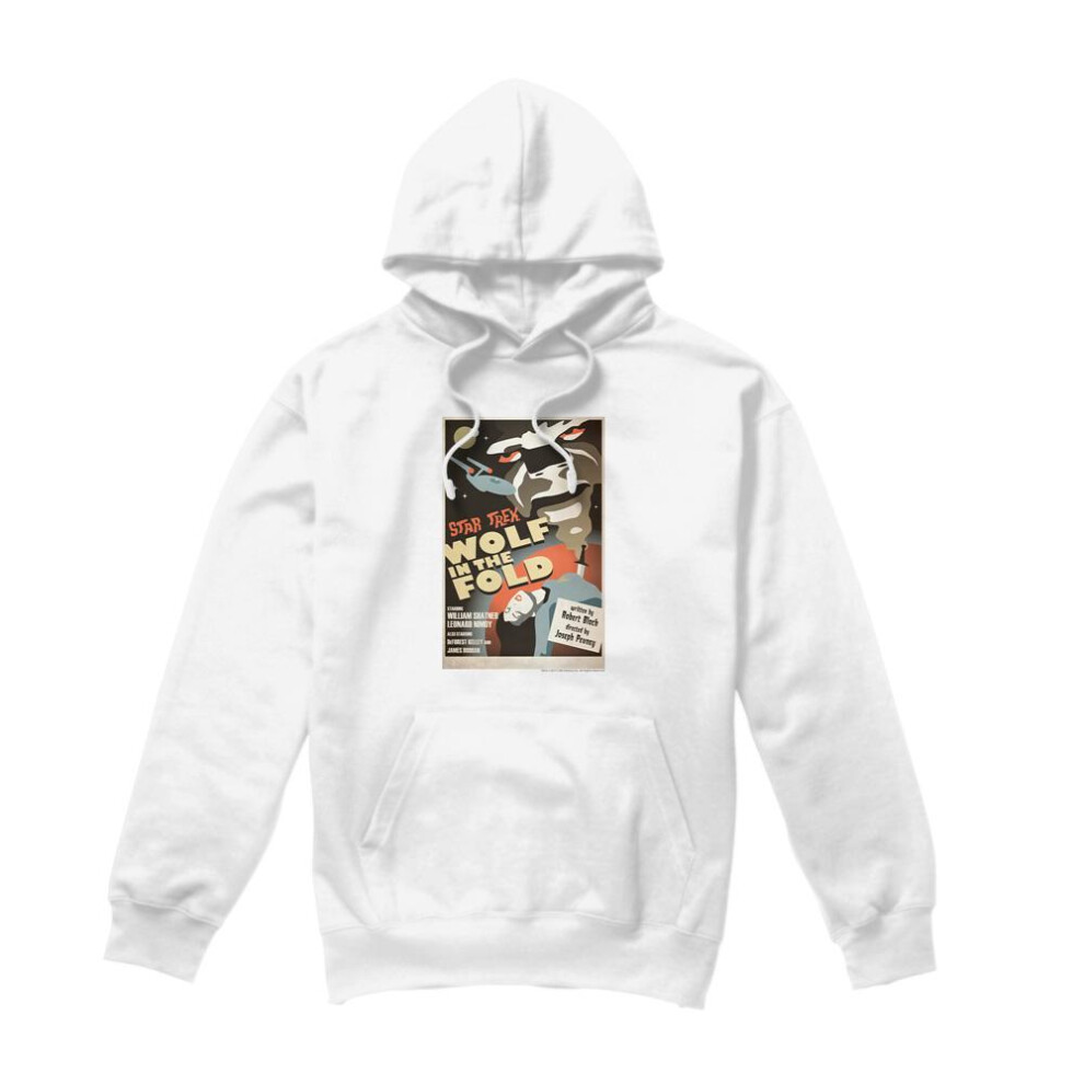 Star Trek (Xl, ) Mens The Original Series Episode 43 Hoodie White