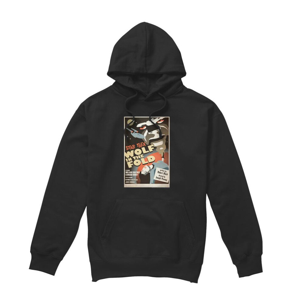 Star Trek (S, ) Mens The Original Series Episode 43 Hoodie Black