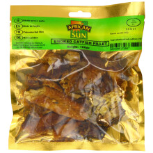 African Sun Smoked Catfish Fillet 100 g (Pack of 10)