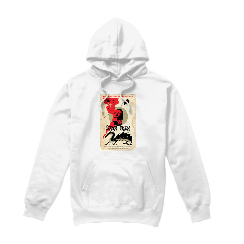 Star Trek (Xxl, ) Mens The Original Series Episode 30 Hoodie White