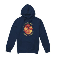 (XL, Navy) Yellowstone Mens Meet Me Under The Mistletoe Christmas Hoodie