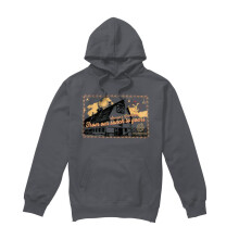 (XL, Charcoal) Yellowstone Mens Seasons Greetings From The Yellowstone Christmas Hoodie
