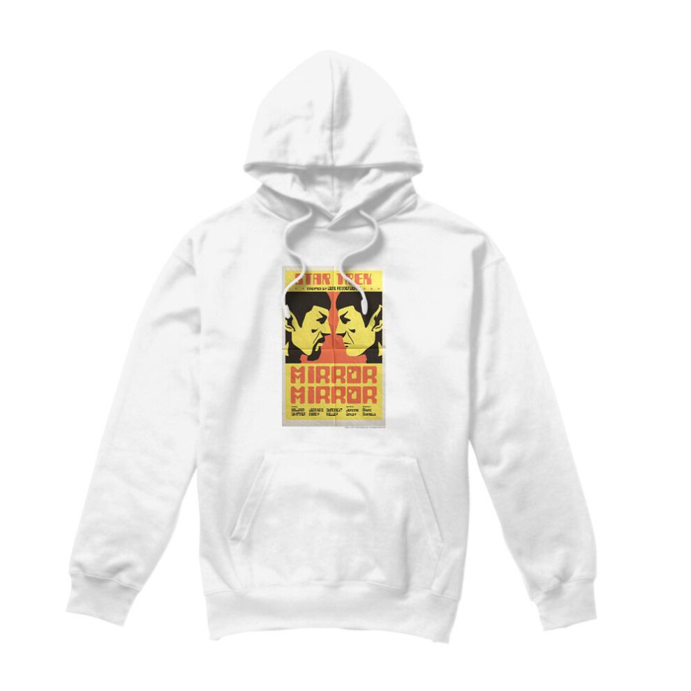 Star Trek (Xl, ) Mens The Original Series Episode 33 Hoodie White