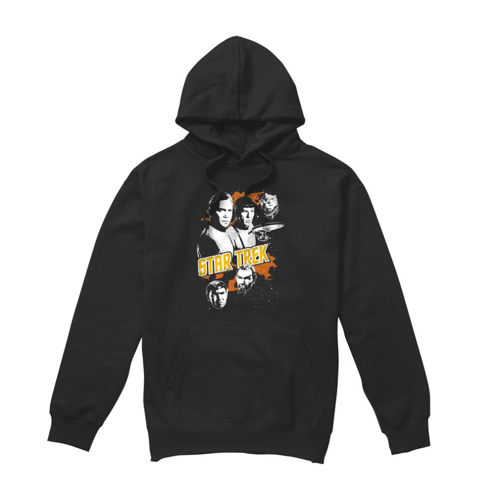 Star Trek (Xxl, Black) Mens Good Vs Evil Graphic Hoodie