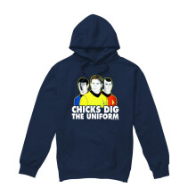 (XXL, Navy) Star Trek Mens Dig It Hoodie