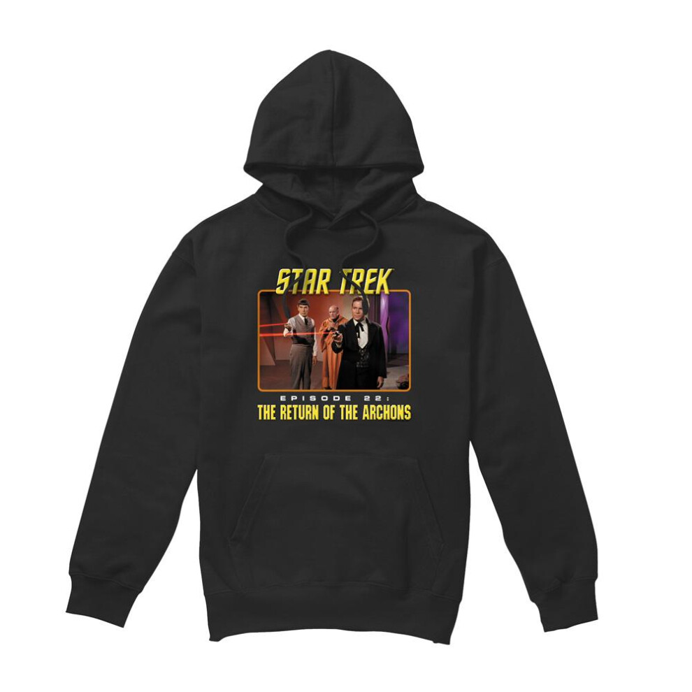 Star Trek (Xxl, ) Mens Episode 22 Hoodie Black