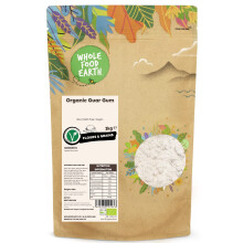 Wholefood Earth Organic Guar Gum 3kg Raw | GMO Free | Vegan | Certified Organic