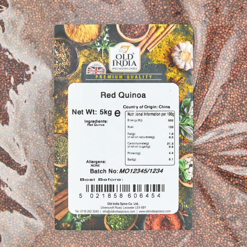 Old India Red Quinoa 5kg 1