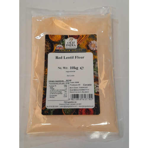 Old India Red Lentil Flour 10kg