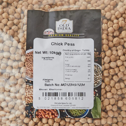 Old India Chick Peas 10kg 1