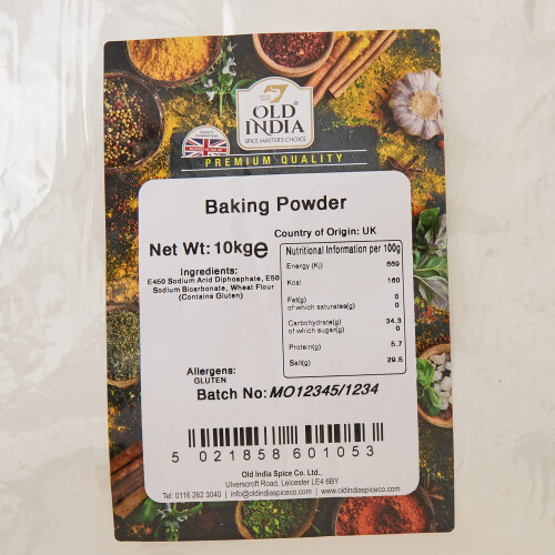 Old India Baking Powder 10kg 1