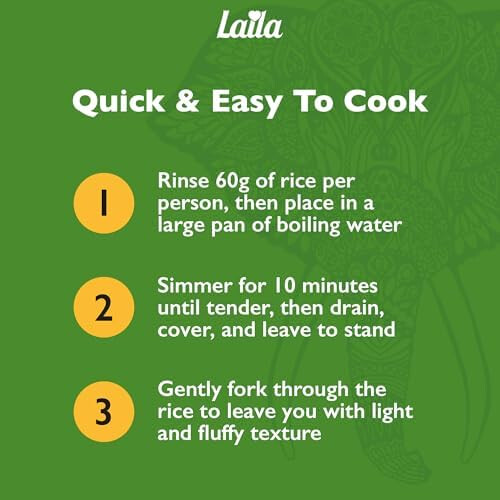 Laila Basmati Rice (Brick Pack) 10x1KG 2
