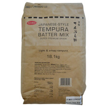Yutaka Tempura Batter Mix 18.1kg Light & Crispy Japanese Frying Mix ? Bulk Foodservice Pack Vegan Vegetarian